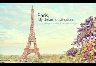 Paris The Place Where Romance Begins Je T Aime