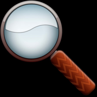 Magnifying Glass Icon Wallpaper