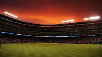 Wallpaper Baseball Sports Stadium
