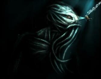 Horror Cthulhu Scuba Diving HD Wallpaper General