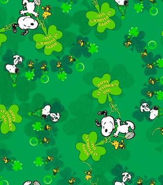 Holiday Inspirations Fabric St Patrick S Day Peanuts Joann