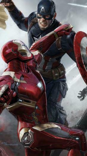 Captain America Civil War Concept Art Wallpaper Style