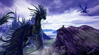 Wallpaper For Purple Dragon