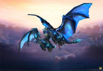 Malygos And Sindragosa By Vaanel World Of