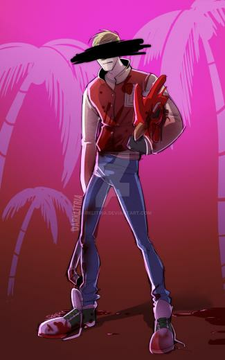 Hotline Miami Jacket By Darklitria