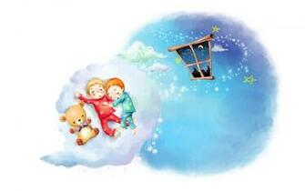 Cartoon Dreams Sweet Screensavers Desktop Wallpaper HD