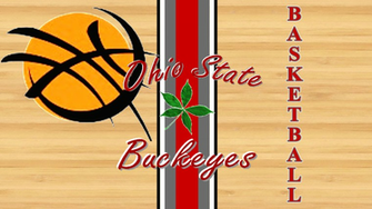 Ohio State University Basketball On Hardwood