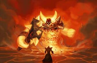 Incredible Ragnaros Art Hearthstone