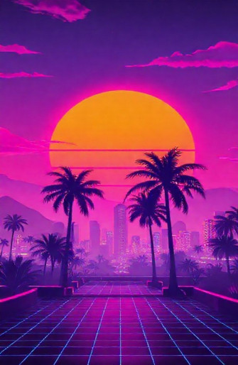 Retrowave Wallpaper