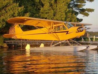 Piper Cub Jet Floats