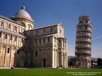 Leaning Tower Of Pisa Wallpaper
