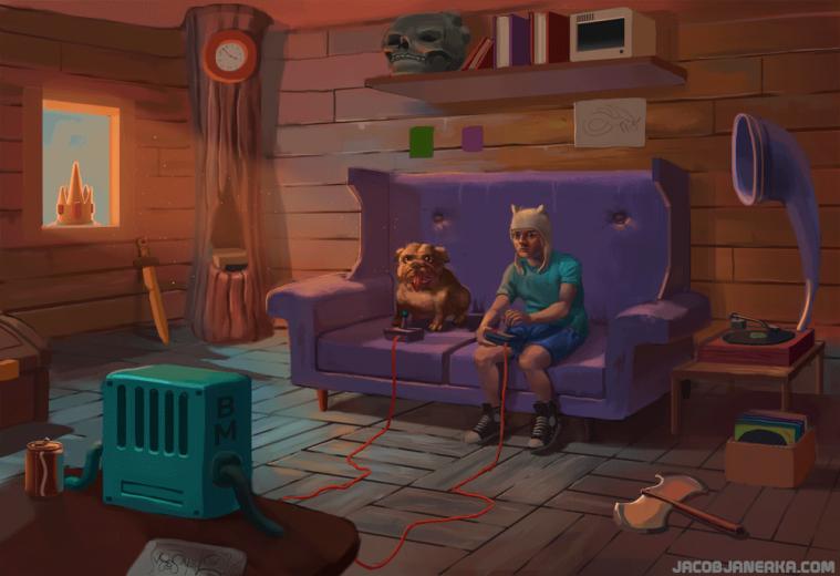 Adventure Time Fan Art By Jacobjanerka