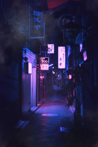 Neon Aesthetic iPhone Wallpaper