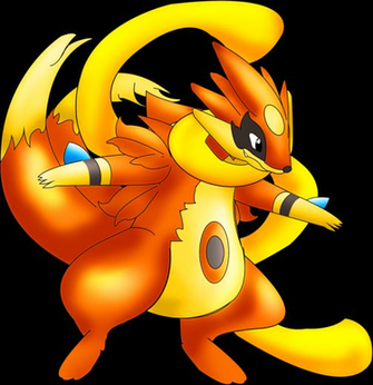 Pokemon Shiny Mega Floatzel Fierce Pokedex Evolution Moves