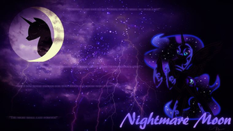 Nightmare Moon Wallpaper By Ayasin
