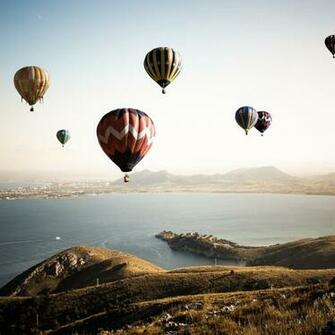 Colorful Hot Air Balloons HD Wallpaper
