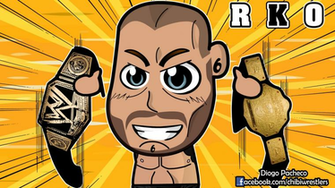 Randy Orton Rko Wwe Chibi Wallpaper By Kapaeme
