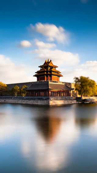 The Palace Museum Imperial Lake Wallpaper