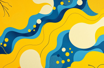 Yellow And Blue Wallpaper