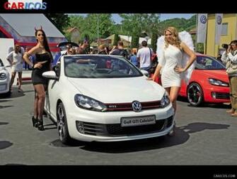 Volkswagen Golf Gti Cabriolet Devil And Angel Wallpaper