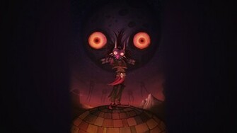 Zelda Majora S Mask Skull Kid Fantasy Wallpaper