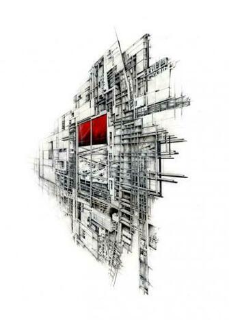 Architecture Drawing Wallpaper At Paintingvalley Explore