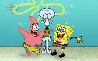 Spongebob Patrick And Squidward Wallpaper Cartoon