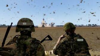Chernarussian And Altian Jtacs Call In Strikes On Simulated