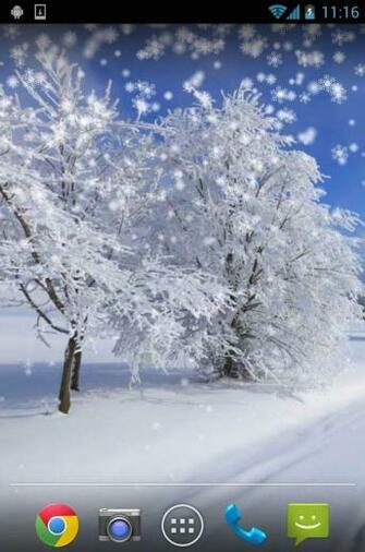 Winter Snow Live Wallpaper Android Apps On Google Play