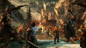 Middle Earth Shadow Of War HD Wallpaper Background Image