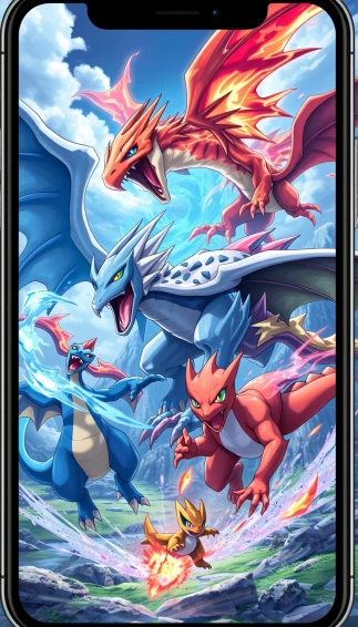 Legendary Pok Mon Phone Wallpaper