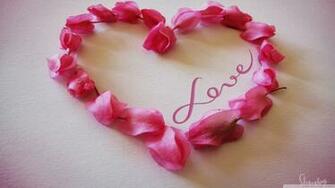 Rose Love Heart Wallpaper
