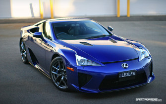 Blue Cars Lexus Lfa Wallpaper HD