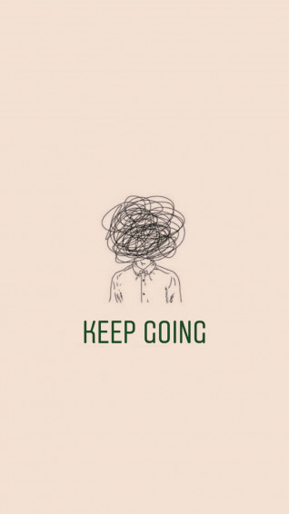 Keep Going Wallpaper