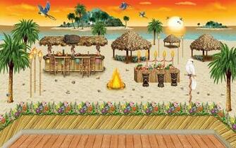 Luau Background Southern Importers Houston