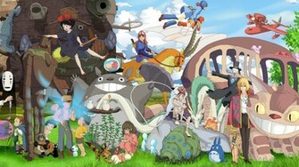 Studio Ghibli Characters Wallpaper Anime