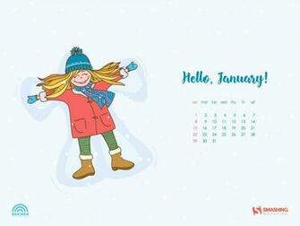 January Calendar Wallpaper At Wallpaperbro