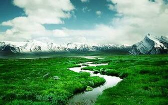Mountain Stream HD Wallpaper