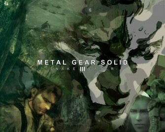 Papel De Parede Metal Gear Solid Snake Eater