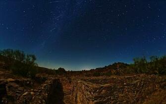 Starry Night Widescreen Wallpaper