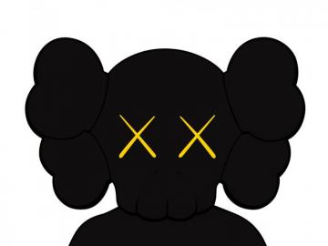 Kaws Companion Black Wallpaper Made By Me