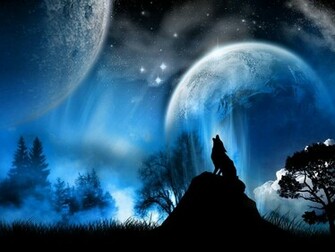 Fondos De Aullando A La Luna Pantalla