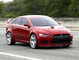 Mitsubishi Lancer Evolution Concept X Wallpaper Widescreen Desktop