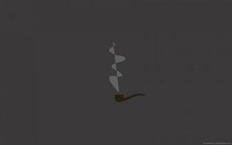 Minimal Smoking Pipe Wallpaper