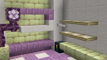 Minecraft Shelf Wallpaper
