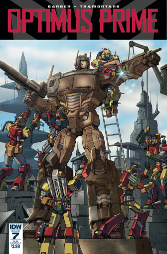 Transformers Comics Optimus Prime Issue Cover Sub A Wallpaper