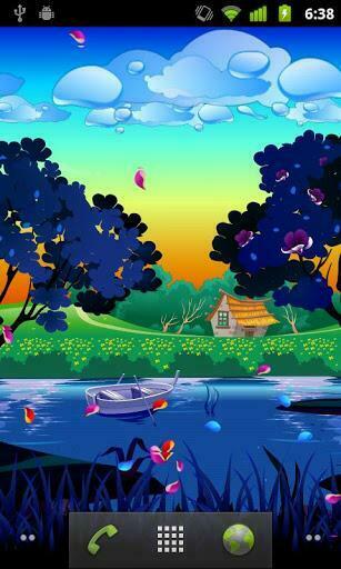 Seasons Spring Live Wallpaper Contains Christmas And New