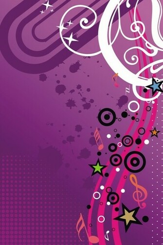 Purple Background iPhone HD Wallpaper
