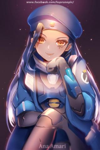 Ana Overwatch Mobile Wallpaper Zerochan Anime Image Board