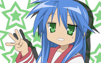 Muryou Anime Wallpaper Lucky Star Konata